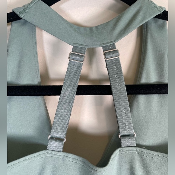 Gymshark x Whitney Simmons Leaf Green Athletic Dress Size XS Shapewear Bodycon - Picture 2 of 15